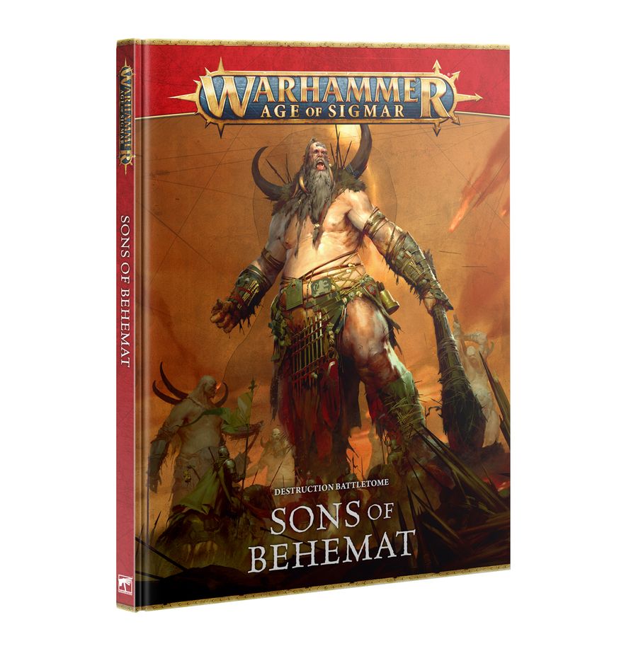 Games Workshop Warhammer Age of Sigmar Destruction Battletome: Sons of Behemat