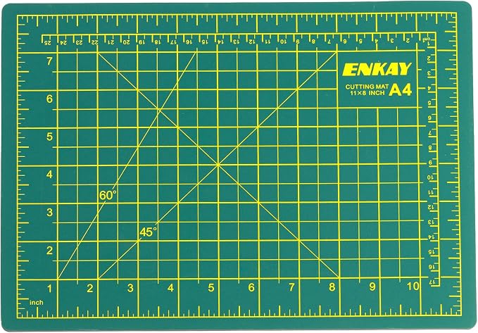 Enkay Self-Healing Cutting Mat (Green) (8x11")
