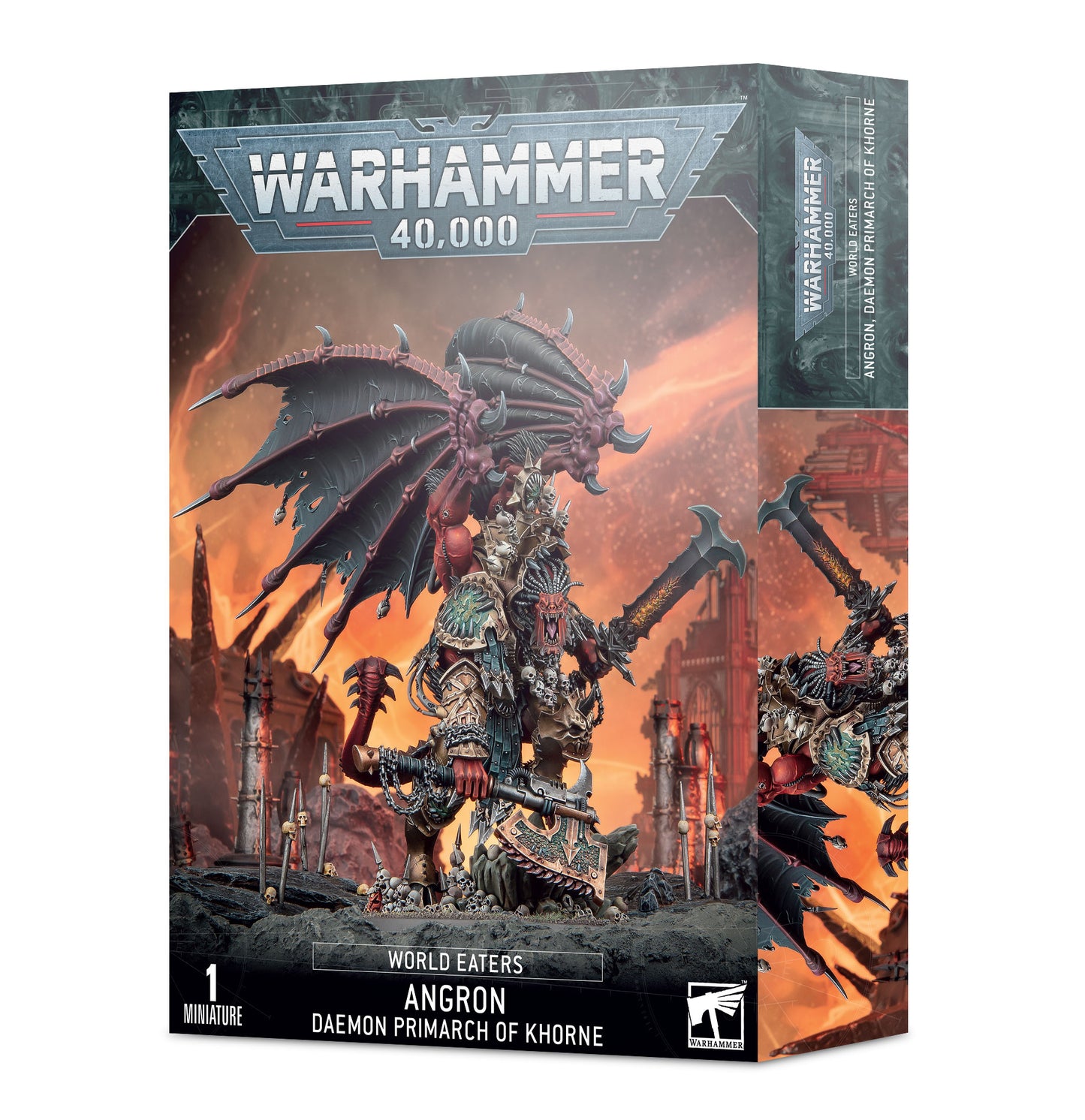 Games Workshop Warhammer 40,000 Angron: Daemon Primarch of Khorne
