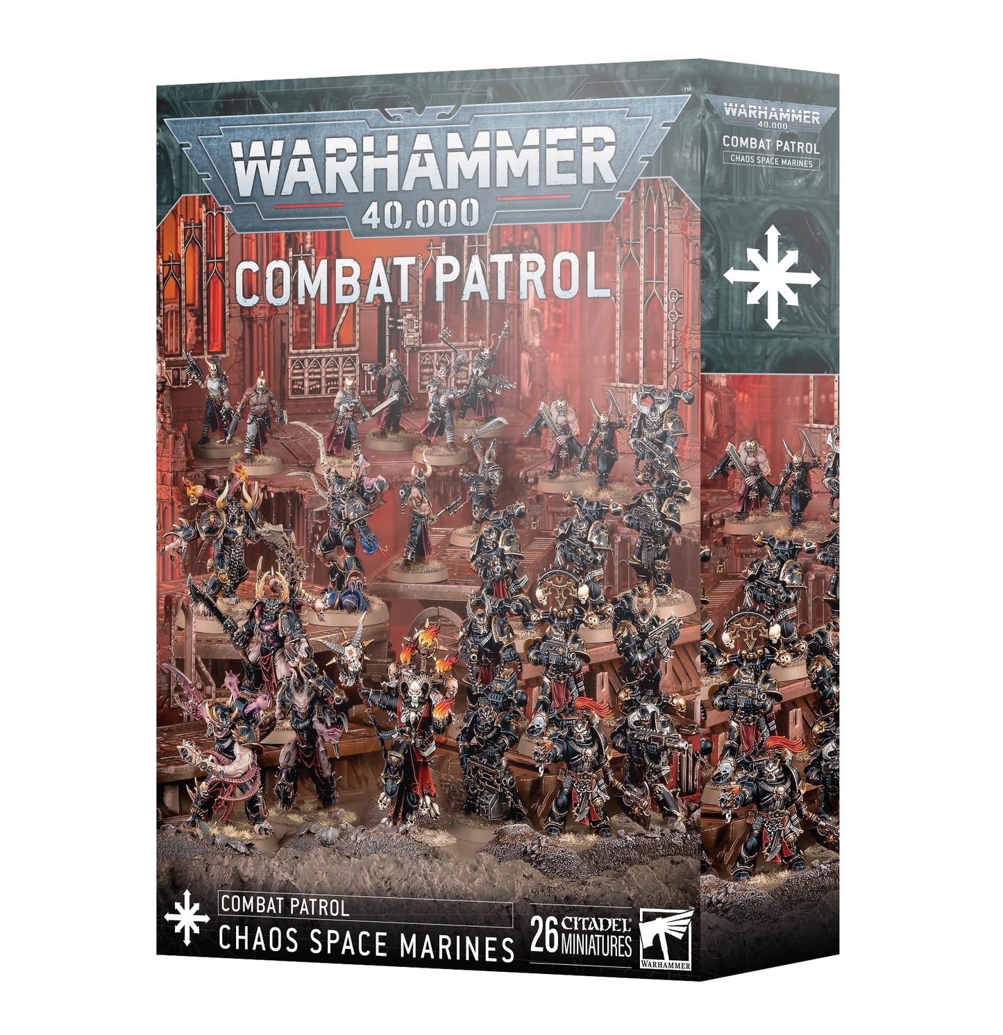Games Workshop Warhammer 40k Chaos Space Marines Combat Patrol