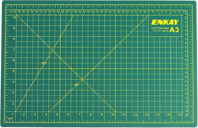 Enkay Self-Healing Cutting Mat (Green) (11x17")