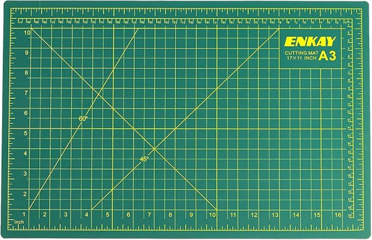 Enkay Self-Healing Cutting Mat (Green) (11x17")