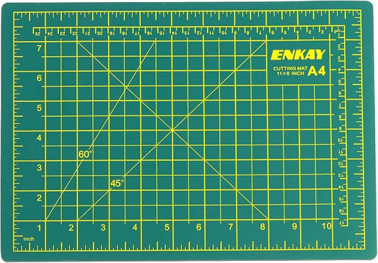 Enkay Self-Healing Cutting Mat (Green) (8x11")