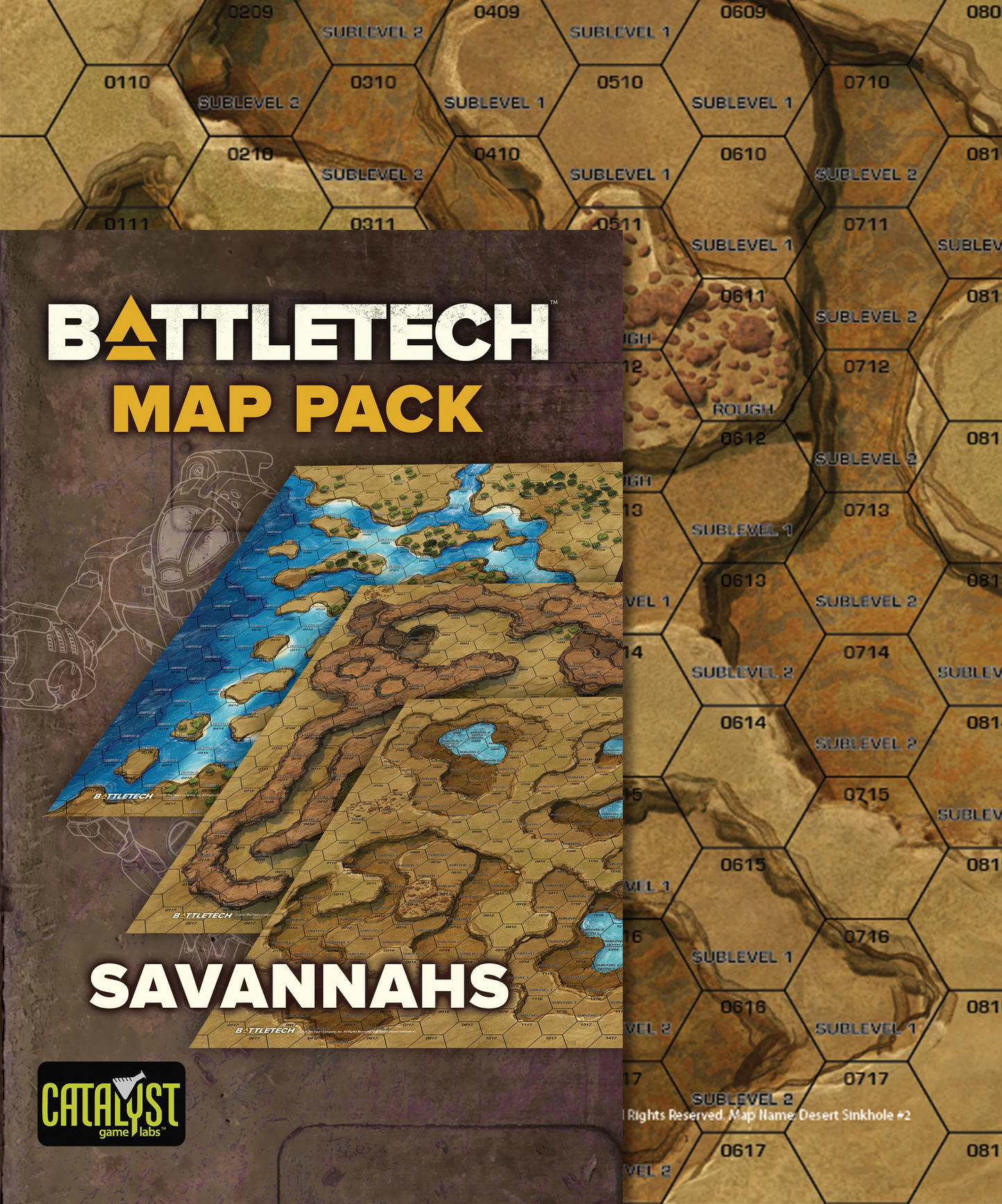 BattleTech Map Pack: Savannah