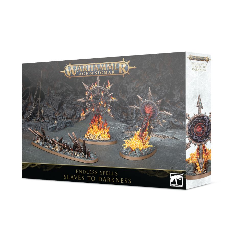 Games Workshop Warhammer Age of Sigmar Slaves to Darkness Endless Spells