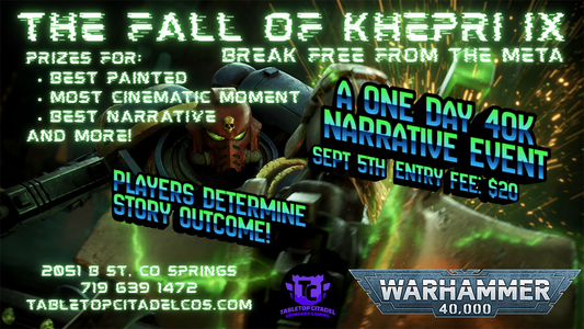 The Fall of Khepri IX Narrative Event