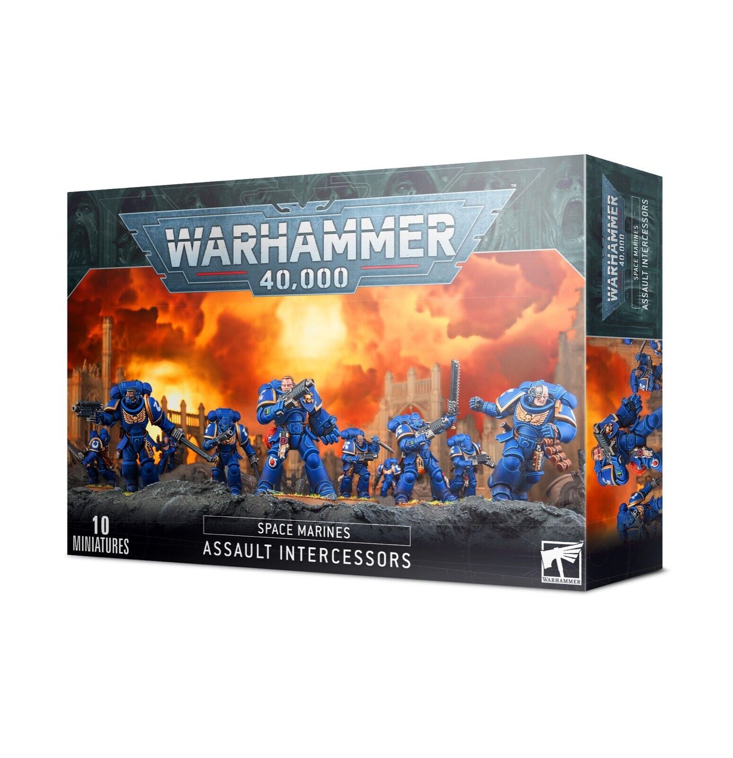 Games Workshop Warhammer 40k Space Marines Assault Intercessors