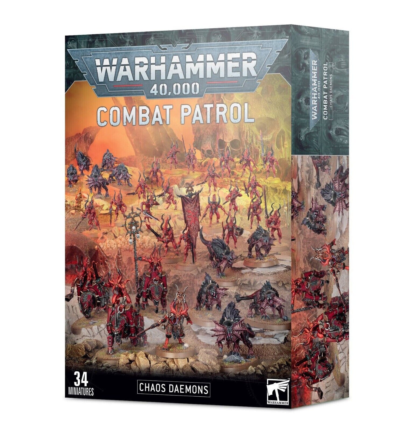 Games Workshop Warhammer 40k Chaos Daemons Combat Patrol