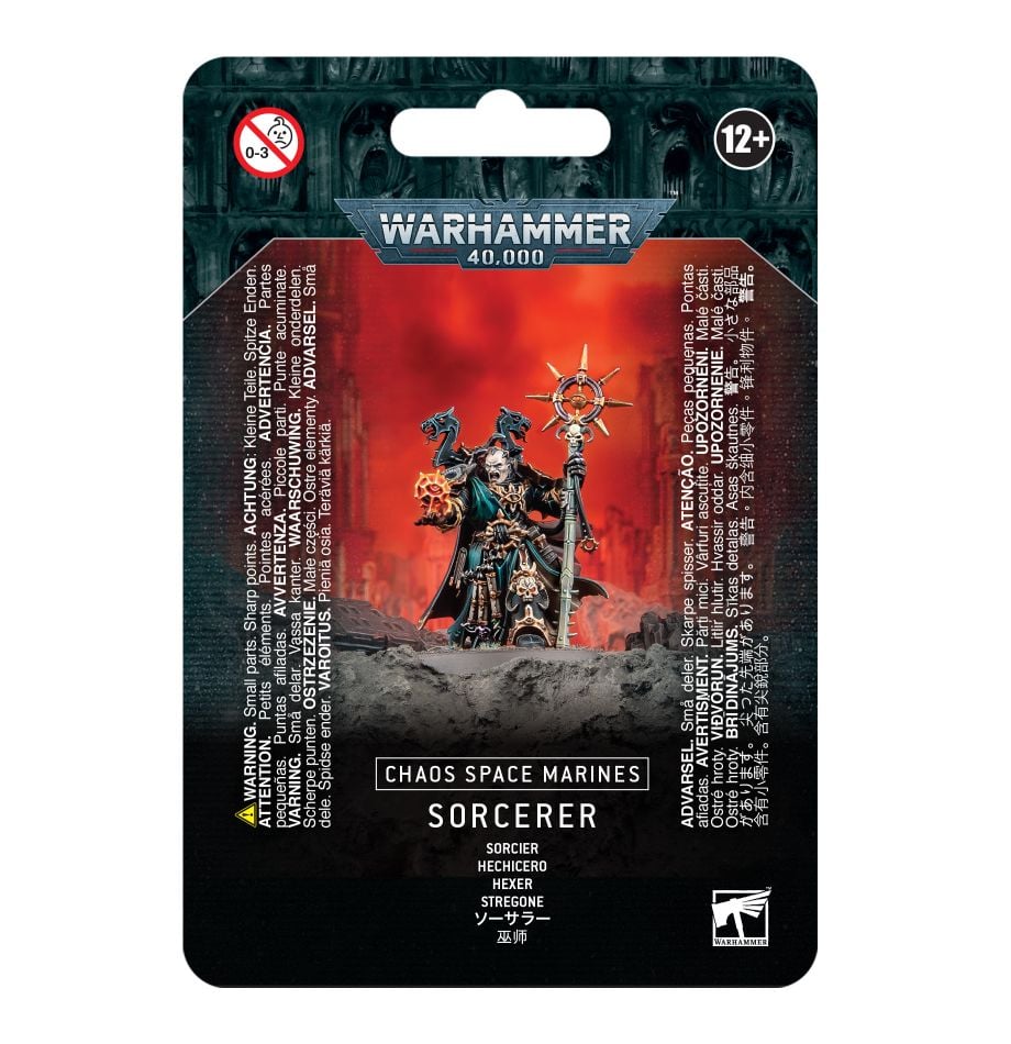 Games Workshop Warhammer 40k Chaos Space Marines Sorcerer