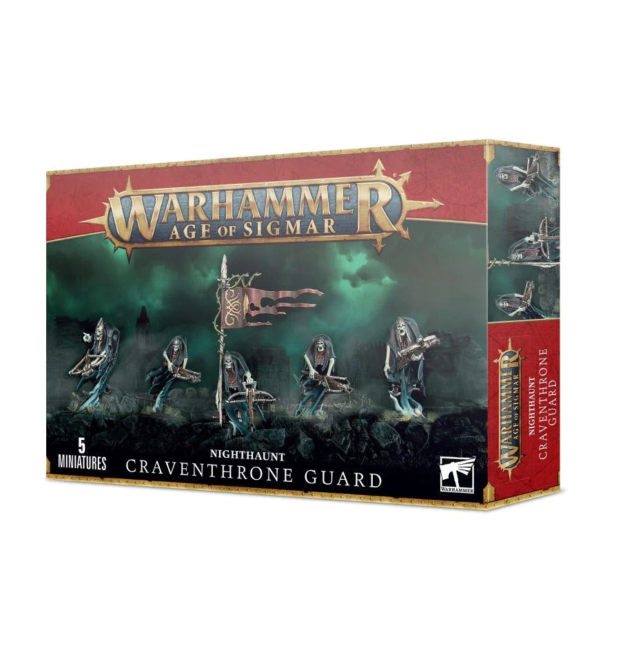 Games Workshop Warhammer Age of Sigmar Nighthaunt Craventhrone Guard