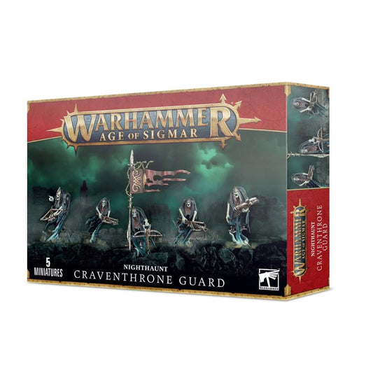 Games Workshop Warhammer Age of Sigmar Nighthaunt Craventhrone Guard