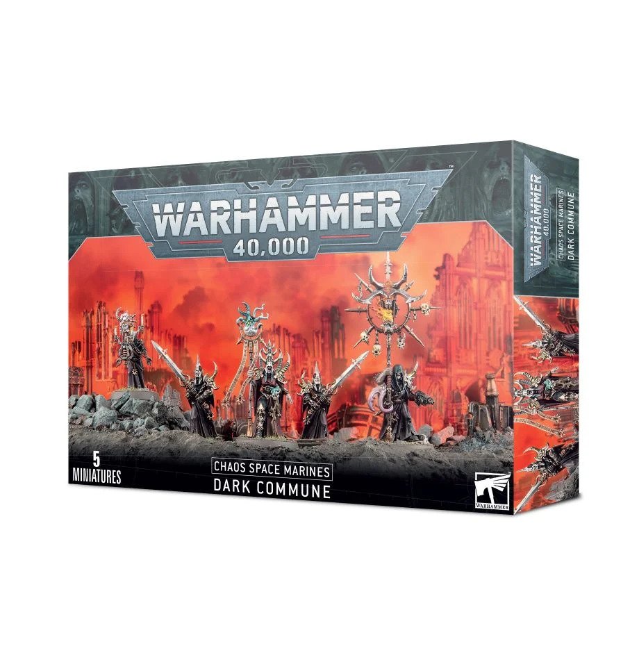 Games Workshop Warhammer 40k Chaos Space Marines Dark Commune