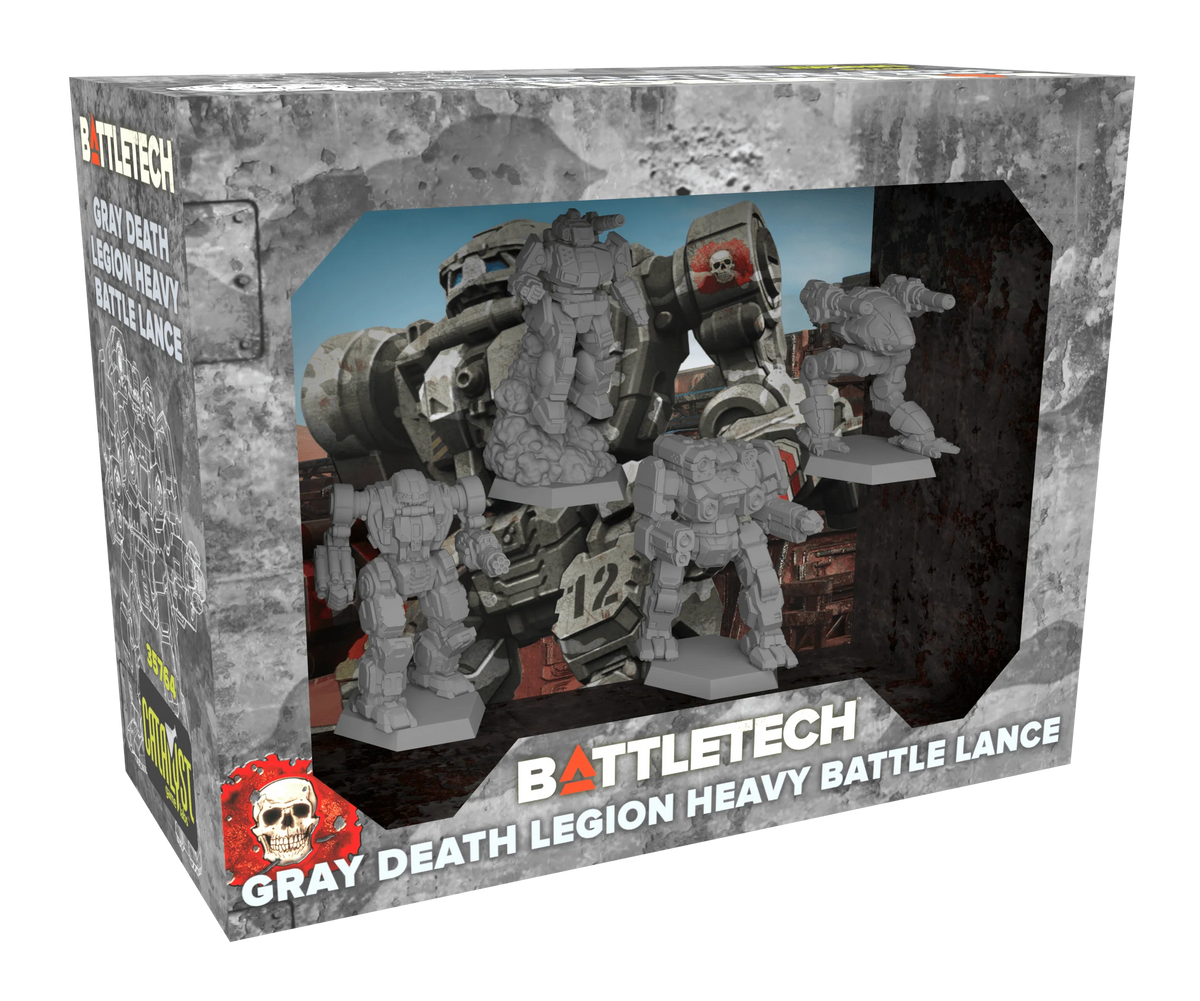 BattleTech Gray Death Legion Heavy Battle Lance