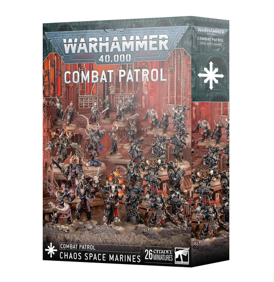 Games Workshop Warhammer 40k Chaos Space Marines Combat Patrol