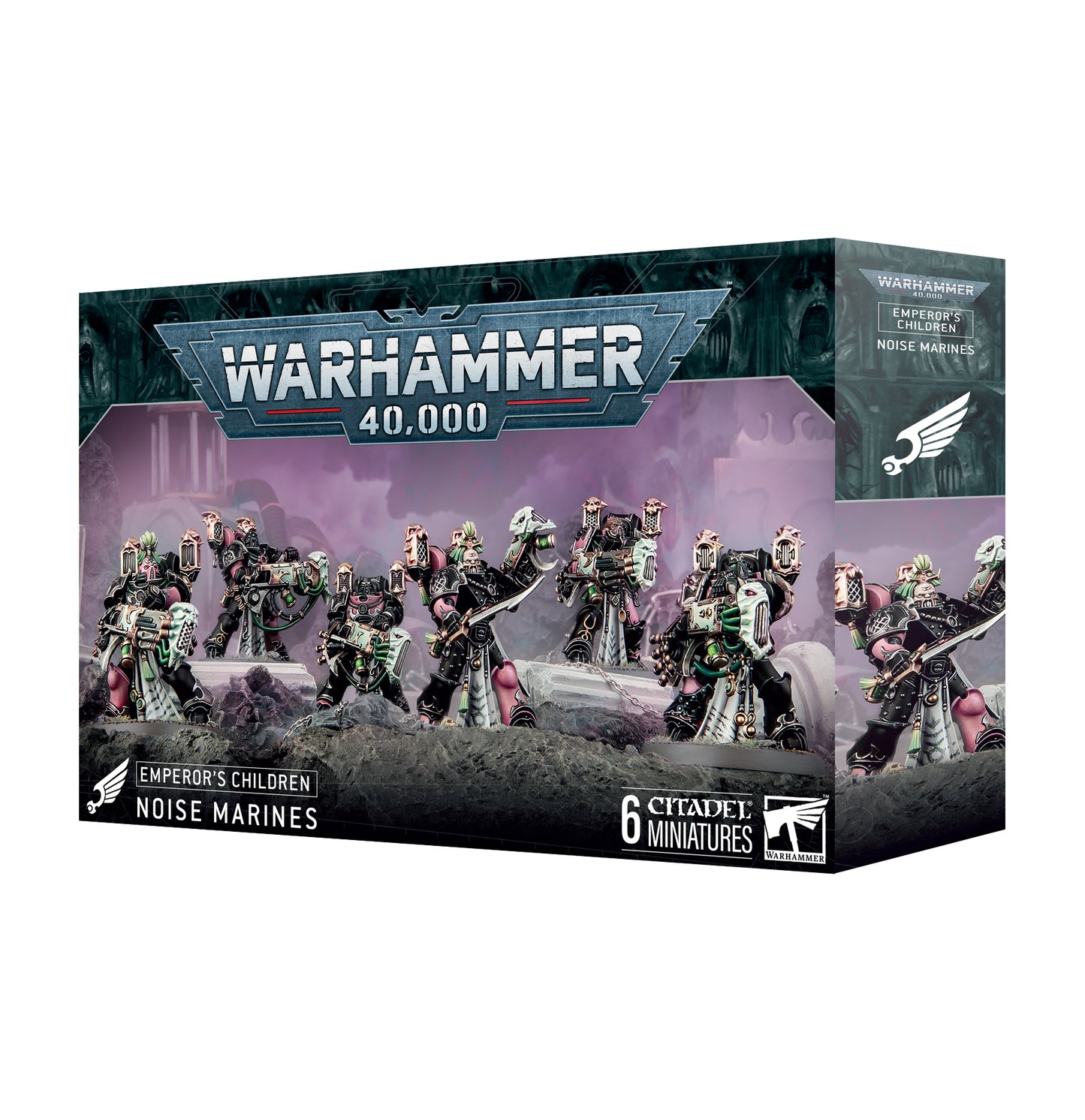 Games Workshop Warhammer 40,000 Emperor's Children Noise Marines