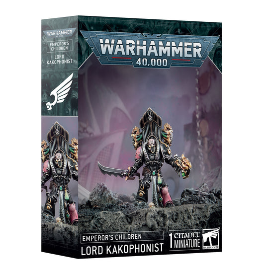 Games Workshop Warhammer 40, 000 Emperor's Children Lord Kakophonist