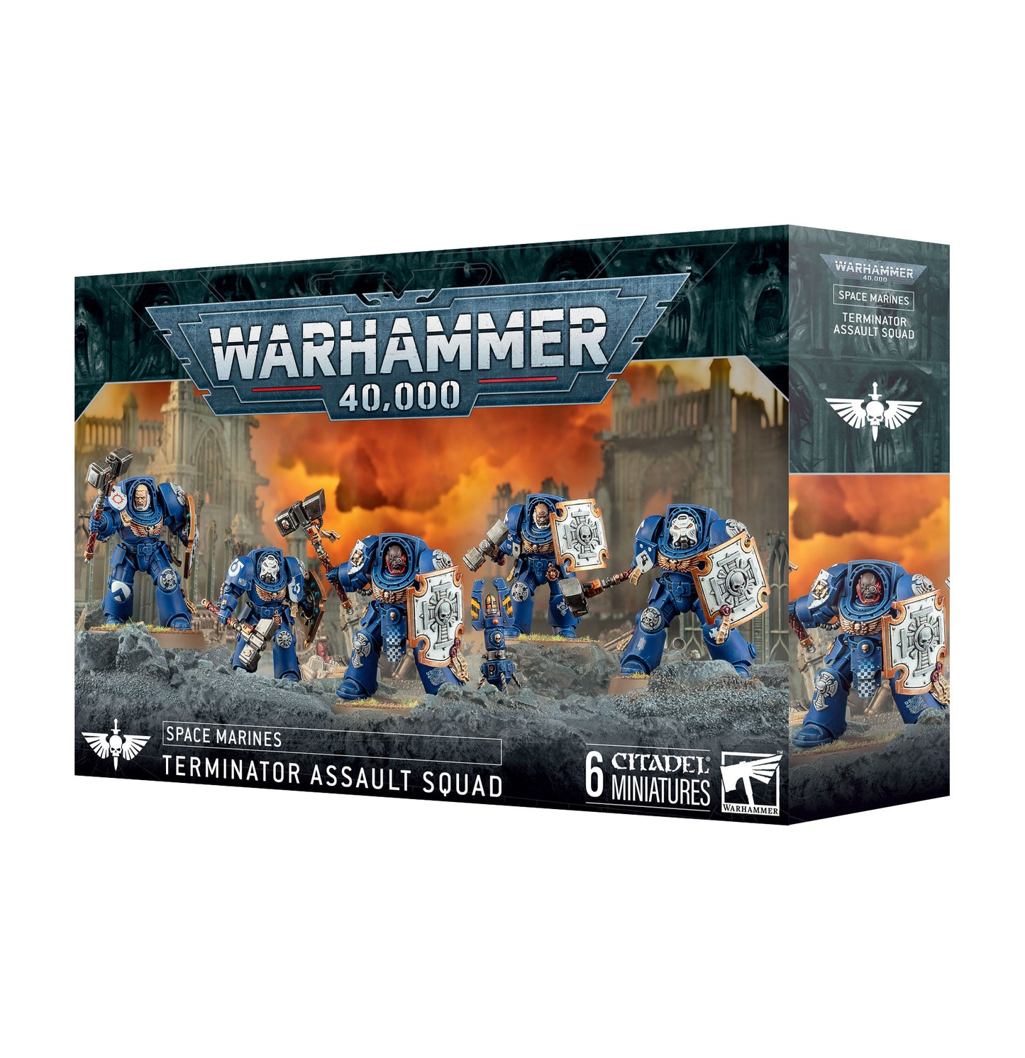 Games Workshop Warhammer 40,000 Space Marines Terminator Assault Squad