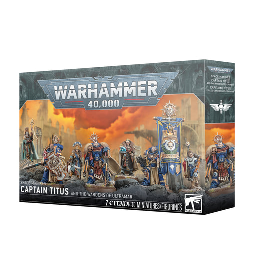 Games Workshop Warhammer 40,000 Captain Titus and The Wardens of Ultramar