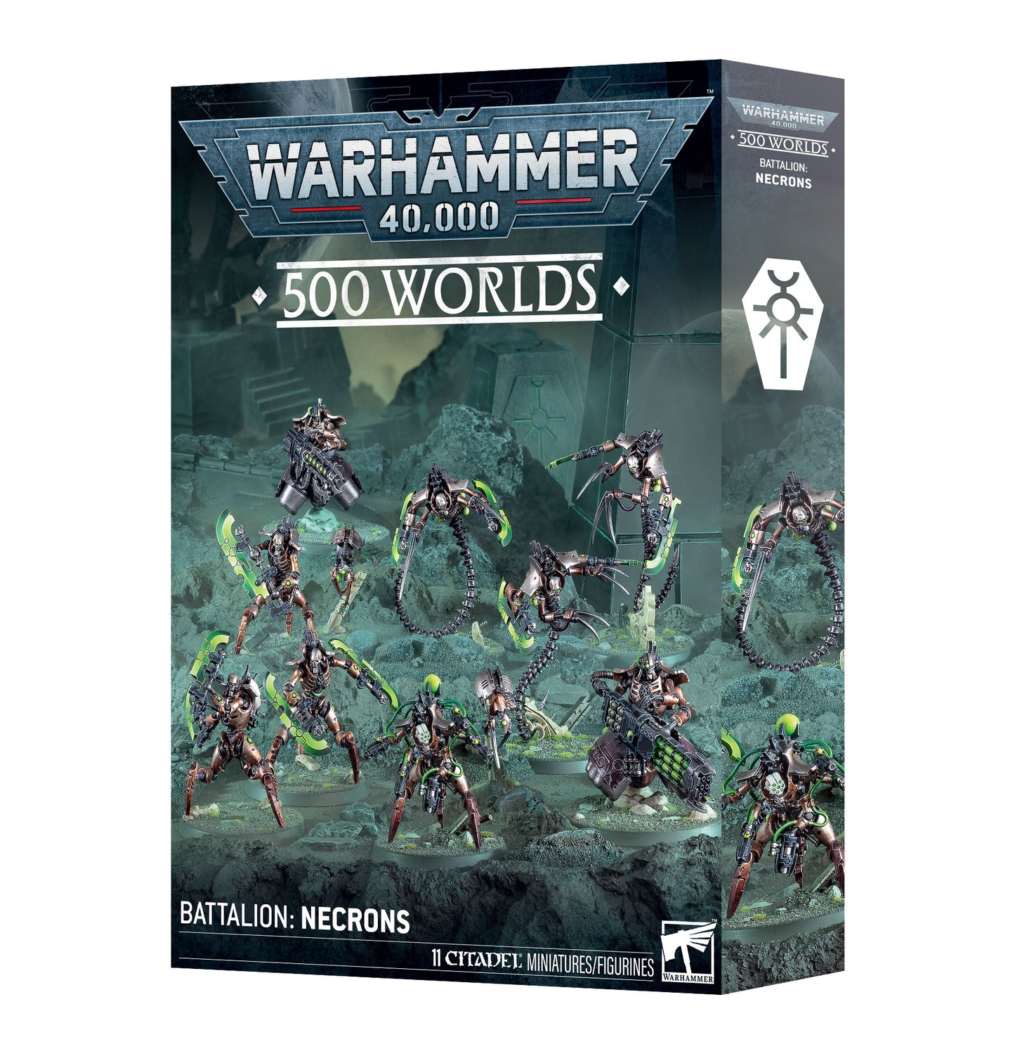 Games Workshop Warhammer 40k 500 Worlds Battalion: Necrons