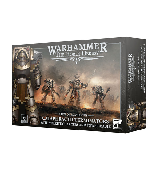 Games Workshop The Horus Heresy Cataphractii Terminators with Volkite Chargers and Power Mauls PRE-ORDER
