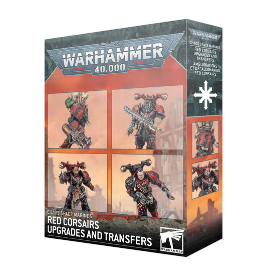 Games Workshop Warhammer 40,000 Chaos Space Marines Red Corsairs Upgrades and Transfers