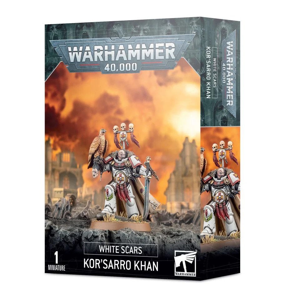 Games Workshop Warhammer 40k White Scars Kor'Sarro Khan