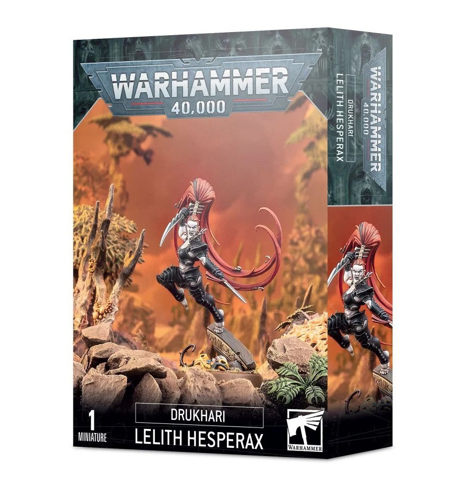 Games Workshop Warhammer 40k Drukhari Lelith Hesperax