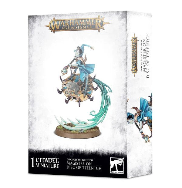 Games Workshop Warhammer Age of Sigmar Disciples of Tzeentch Magister on Disc of Tzeentch