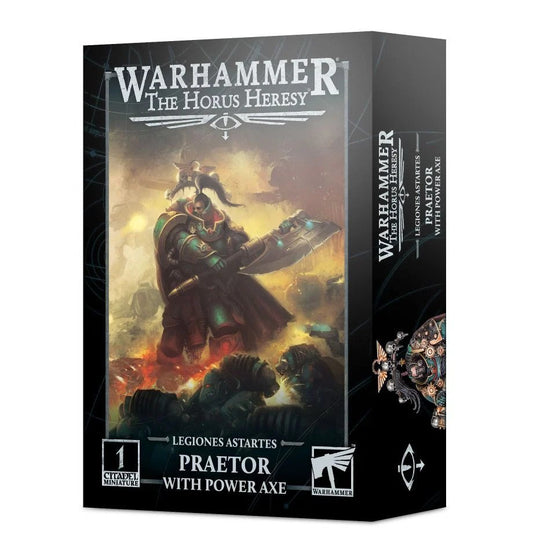 Games Workshop Warhammer 40k The Horus Heresy Praetor with Power Axe