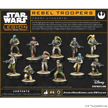 Star Wars Legion SWQ15  Rebel Troopers