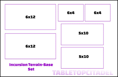 Terrain Base Set 10th Edition 40k