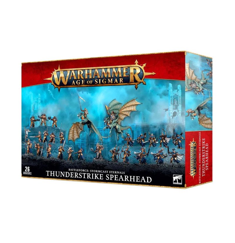 Games Workshop Warhammer Age of Sigmar Stormcast Eternals Thunderstrike Spearhead Battleforce