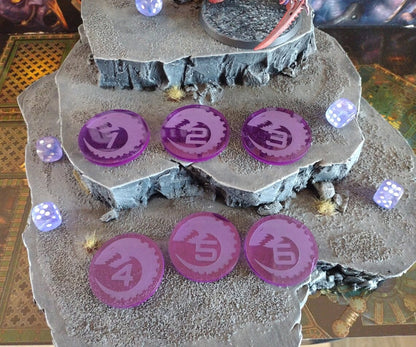 Tyranids Genestealer Cults 40k Objective Markers (40mm)