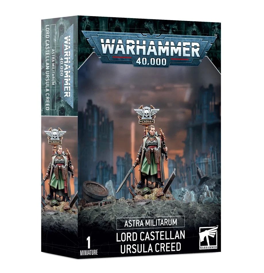 Games Workshop Warhammer 40k Astra Militarum Lord Castellan Ursula Creed