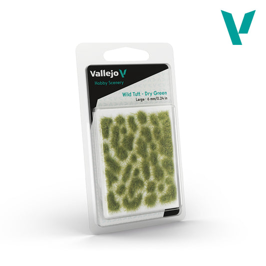 Vallejo Scenery Tuft Dry Green Large