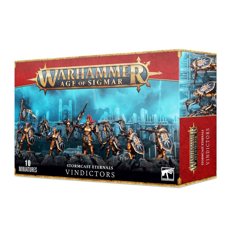 Games Workshop Warhammer Age of Sigmar Stormcast Eternals Vindictors